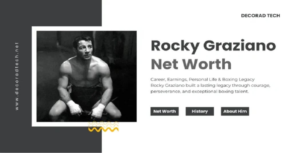 rocky graziano net worth