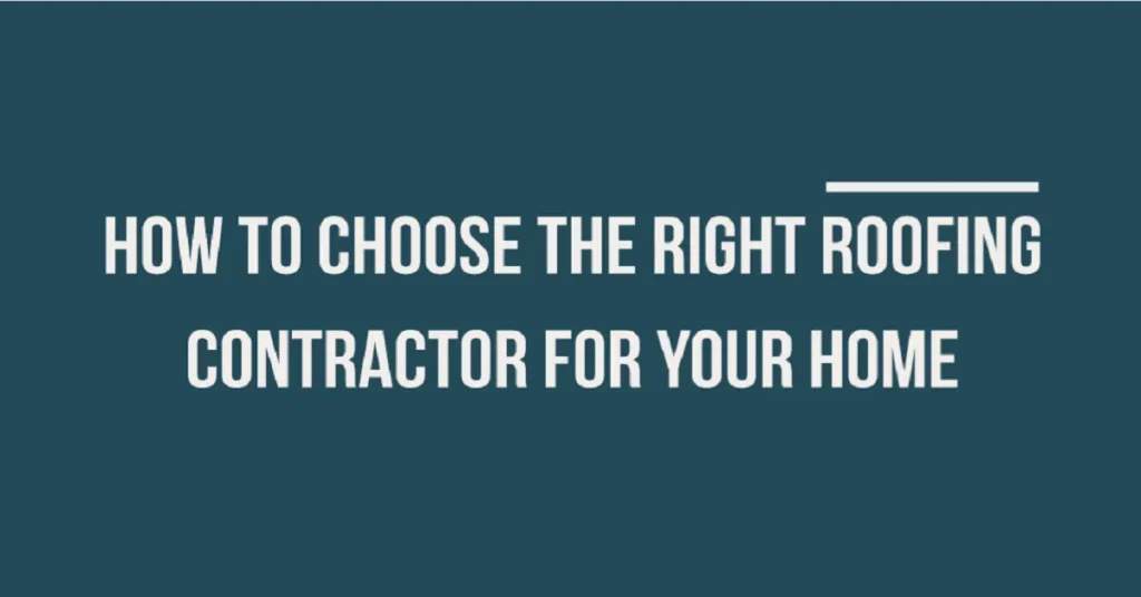 local trusted roofing contractor